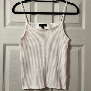 Banana republic white/cream spaghetti strap top